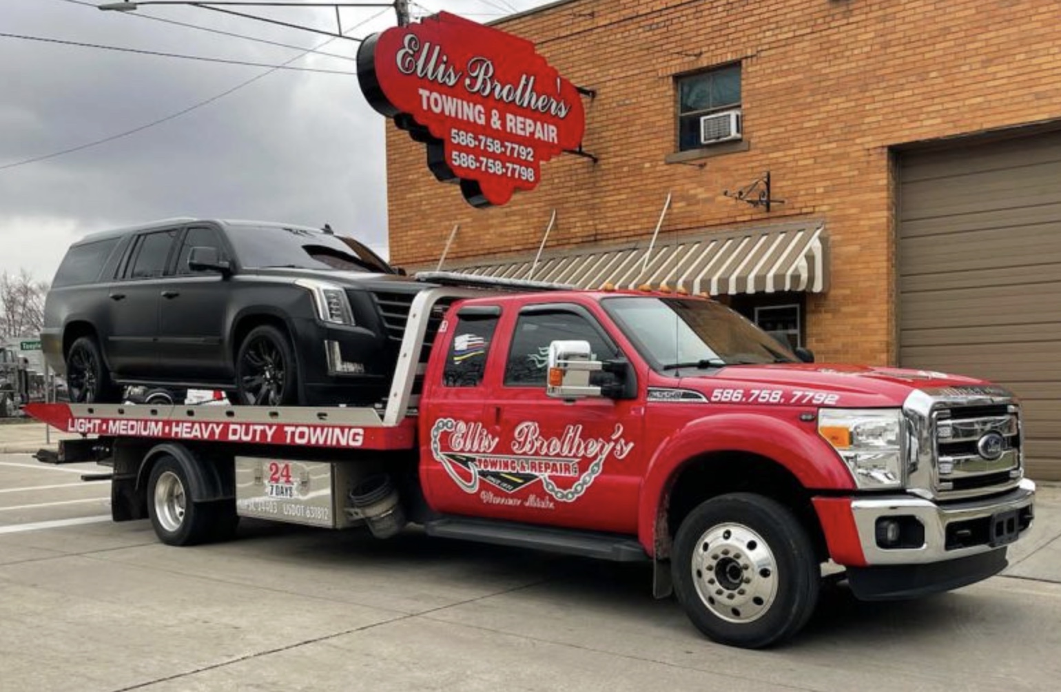 Ellis Brothers Towing & Repair in Warren