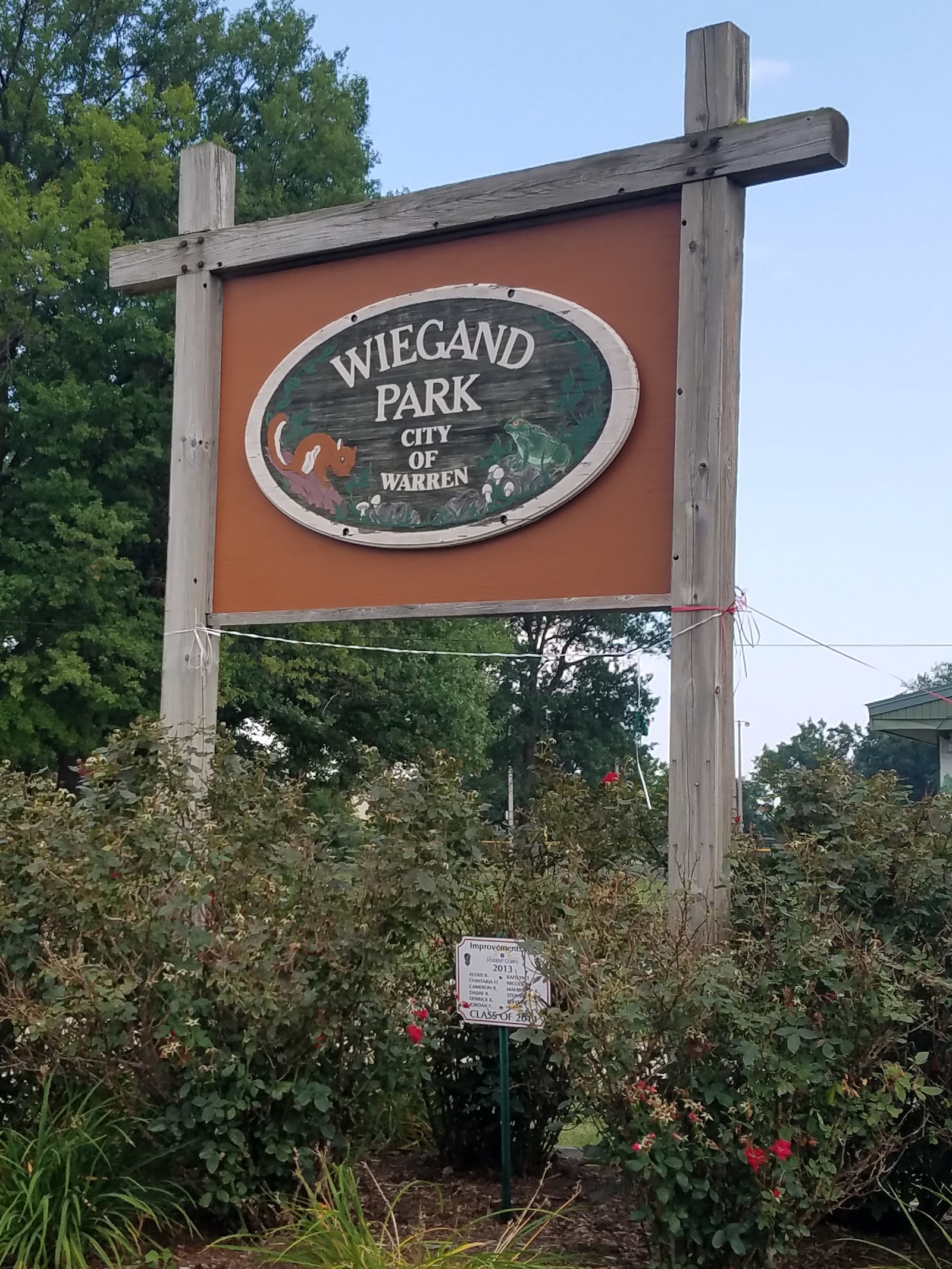 Wiegand Park in Warren